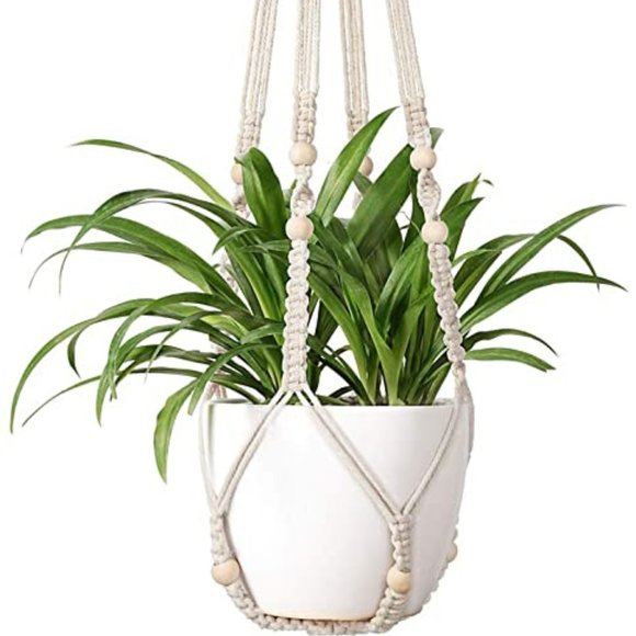 Indonesia handcrafted Other - New Macrame Plant Hanger Handcrafted in Indonesia